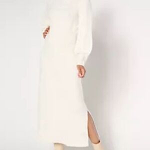 New Me by Jennie Garth  Creamy White Petite Ophelia Sweater Dress